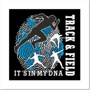 Track & Field It´s in my DNA Posters and Art